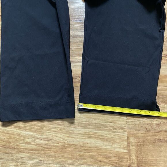 SLIM-SATION Multiples Women's 22W Black High Rise Straight Slimming Ankle Pants - Picture 9 of 13